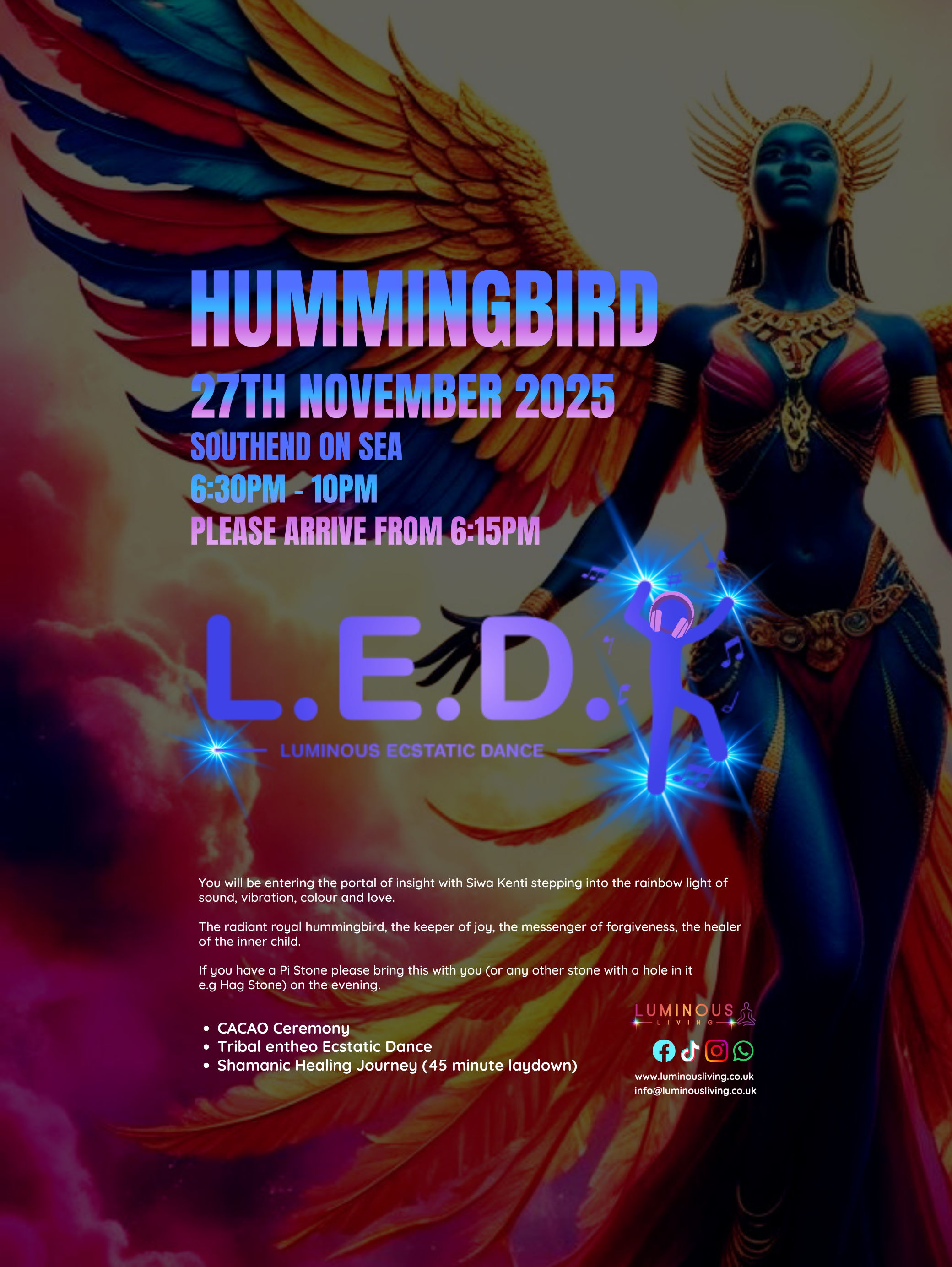 L.E.D. Luminous Ecstatic Dance Journeys