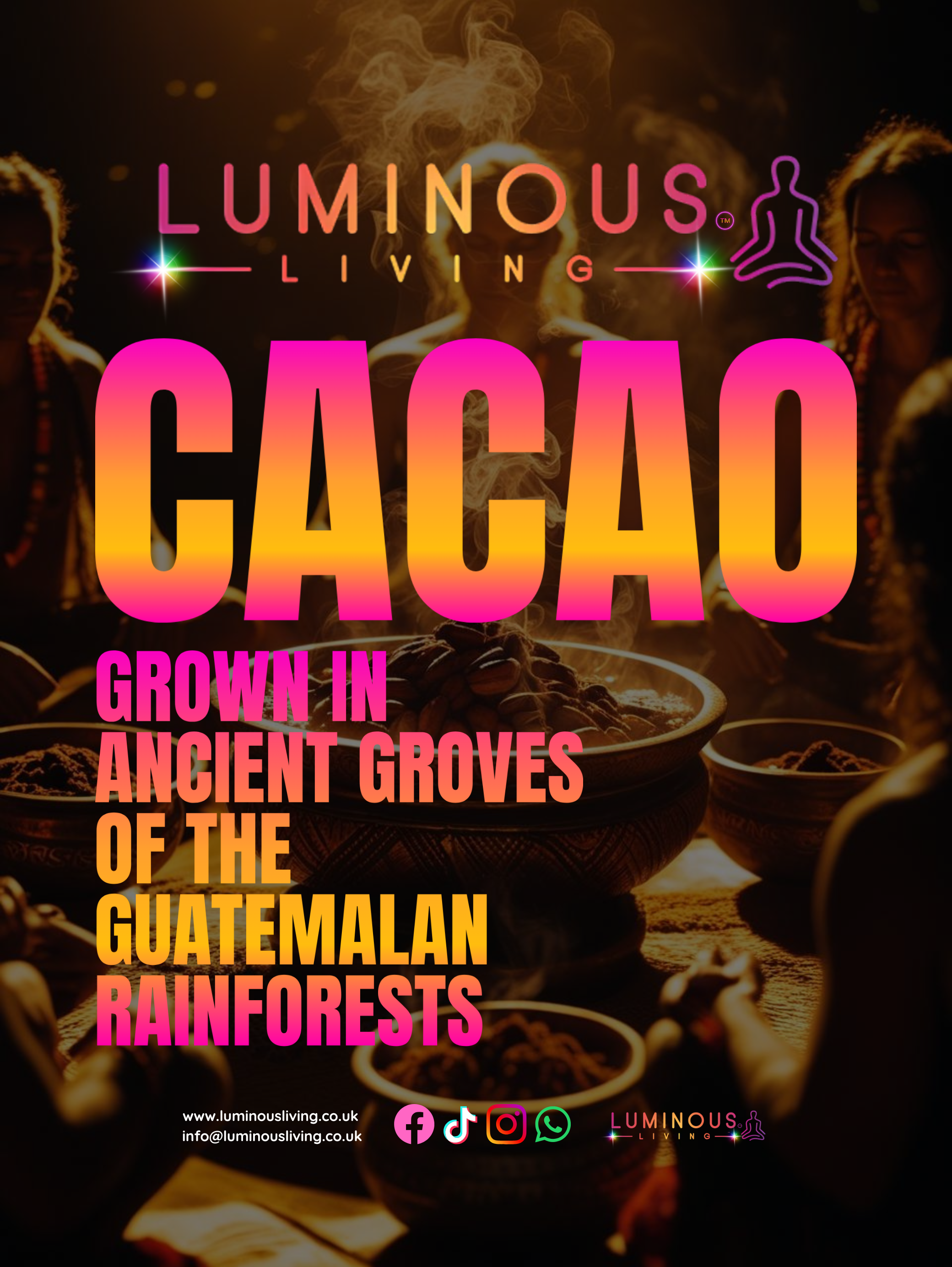 Premium Ceremonial Cacao from Guatemala - 454g or 908g